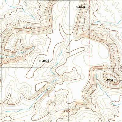 United States Geological Survey Casa Piedra, TX (1983, 24000-Scale) digital map