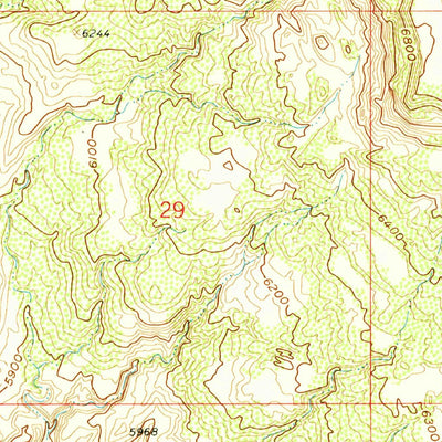 United States Geological Survey Casa Salazar, NM (1961, 24000-Scale) digital map
