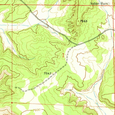 United States Geological Survey Casamero Lake, NM (1963, 24000-Scale) digital map