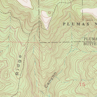United States Geological Survey Cascade, CA (1948, 24000-Scale) digital map