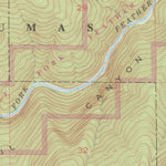 United States Geological Survey Cascade, CA (1948, 24000-Scale) digital map