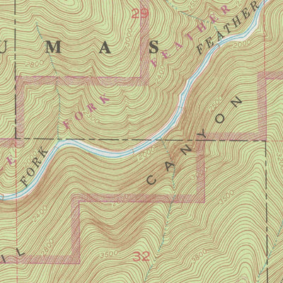 United States Geological Survey Cascade, CA (1948, 24000-Scale) digital map