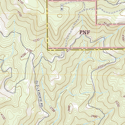 United States Geological Survey Cascade, CA (2022, 24000-Scale) digital map