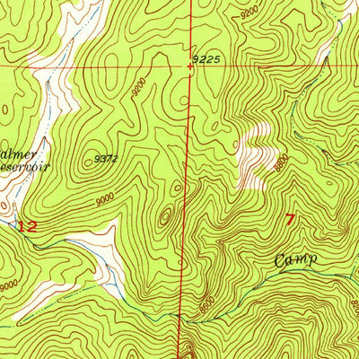 United States Geological Survey Cascade, CO (1948, 24000-Scale) digital map