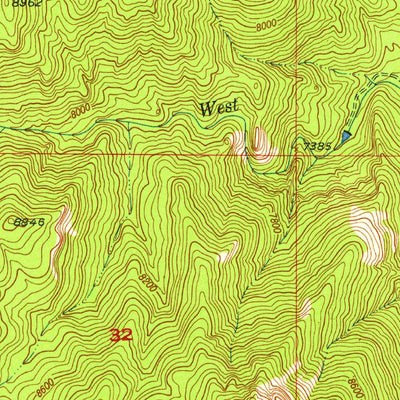 United States Geological Survey Cascade, CO (1948, 24000-Scale) digital map