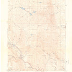United States Geological Survey Cascade, CO (1950, 24000-Scale) digital map