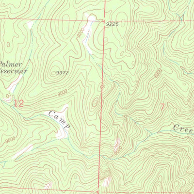 United States Geological Survey Cascade, CO (1961, 24000-Scale) digital map