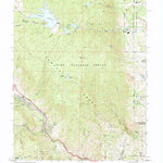 United States Geological Survey Cascade, CO (1986, 24000-Scale) digital map