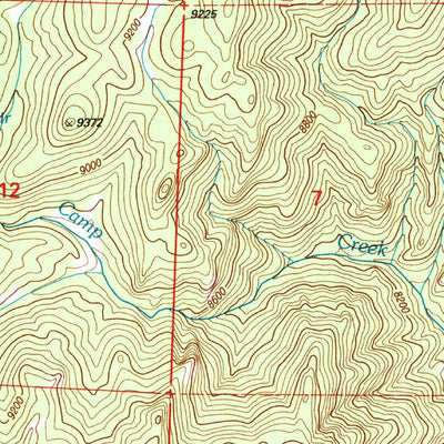 United States Geological Survey Cascade, CO (1994, 24000-Scale) digital map