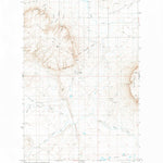 United States Geological Survey Cascade Colony, MT (1983, 24000-Scale) digital map