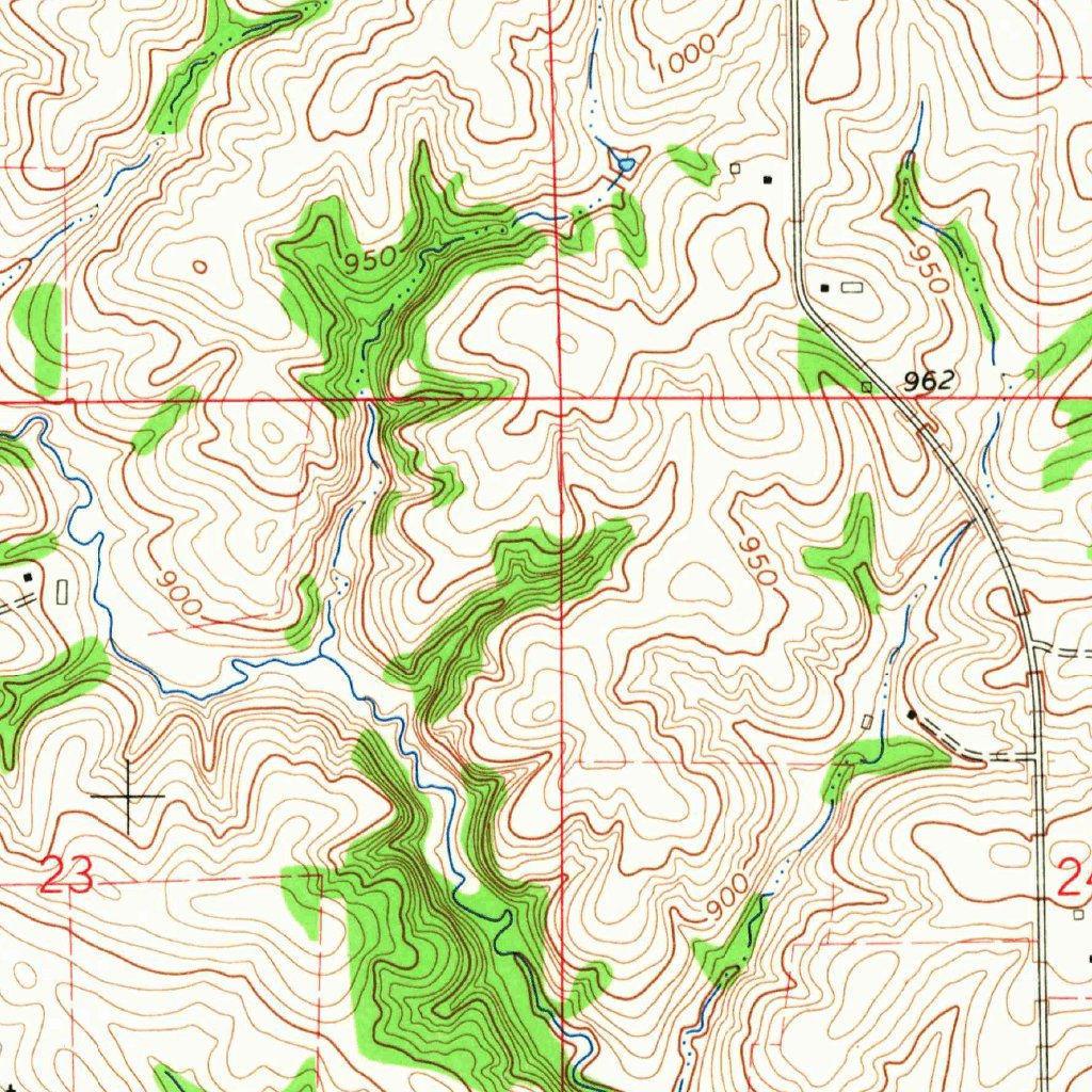 Cascade, IA (1966, 24000-Scale) Map by United States Geological Survey ...