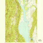 United States Geological Survey Cascade, ID (1954, 62500-Scale) digital map