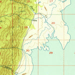 United States Geological Survey Cascade, ID (1954, 62500-Scale) digital map