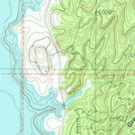 United States Geological Survey Cascade, ID (1985, 24000-Scale) digital map