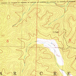 United States Geological Survey Cascade, MO (1980, 24000-Scale) digital map