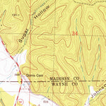 United States Geological Survey Cascade, MO (1980, 24000-Scale) digital map