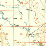 United States Geological Survey Cascade, MT (1951, 62500-Scale) digital map