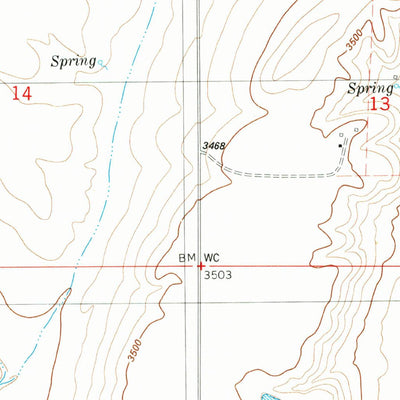 United States Geological Survey Cascade, MT (1983, 24000-Scale) digital map