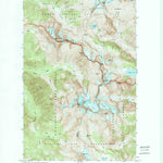 United States Geological Survey Cascade Pass, WA (1963, 24000-Scale) digital map