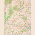 United States Geological Survey Cascade, WI (1974, 24000-Scale) digital map