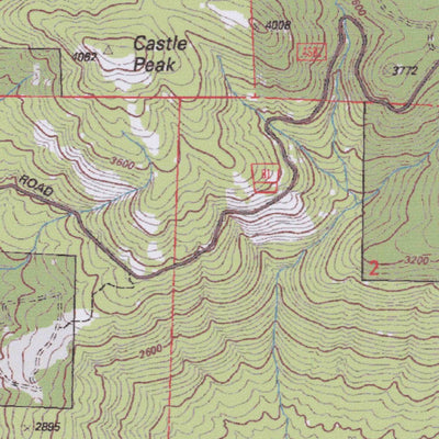 United States Geological Survey Cascadel Point, CA (1993, 24000-Scale) digital map