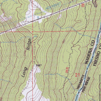 United States Geological Survey Cascadel Point, CA (1993, 24000-Scale) digital map