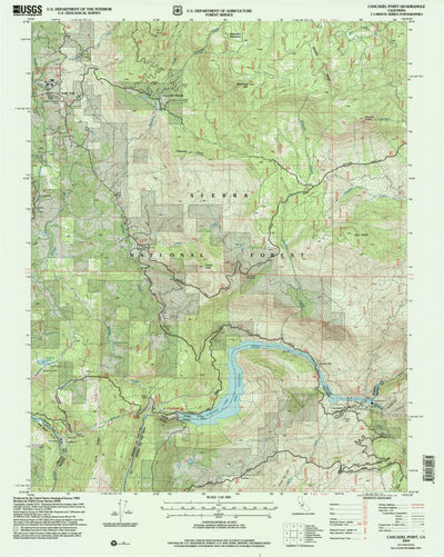 United States Geological Survey Cascadel Point, CA (2004, 24000-Scale) digital map