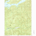 United States Geological Survey Cascadia, OR (1985, 24000-Scale) digital map