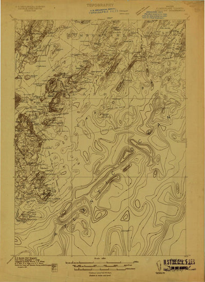 United States Geological Survey Casco Bay, ME (1914, 48000-Scale) digital map