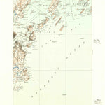 United States Geological Survey Casco Bay, ME (1916, 62500-Scale) digital map