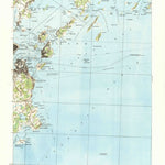 United States Geological Survey Casco Bay, ME (1941, 62500-Scale) digital map