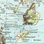 United States Geological Survey Casco Bay, ME (1941, 62500-Scale) digital map