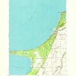 United States Geological Survey Caseville, MI (1970, 24000-Scale) digital map