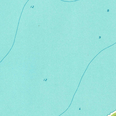 United States Geological Survey Caseville, MI (1970, 24000-Scale) digital map