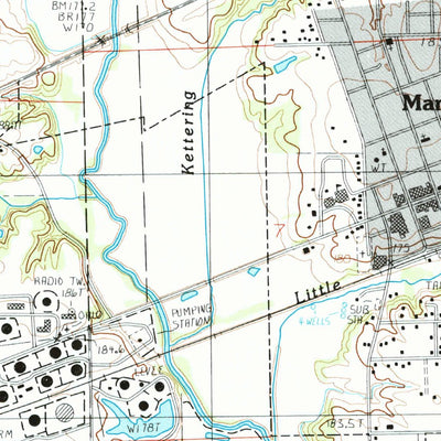 United States Geological Survey Casey, IL (1998, 24000-Scale) digital map
