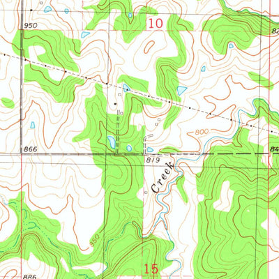 United States Geological Survey Casey, OK (1978, 24000-Scale) digital map