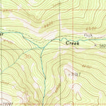 United States Geological Survey Casey Peak, MT (1985, 24000-Scale) digital map