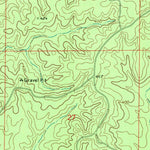 United States Geological Survey Caseyville, MS (1972, 24000-Scale) digital map
