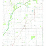 United States Geological Survey Cash, AR (1980, 24000-Scale) digital map