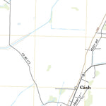 United States Geological Survey Cash, AR (2020, 24000-Scale) digital map