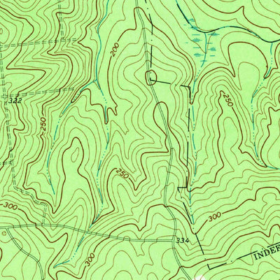 United States Geological Survey Cash, SC (1972, 24000-Scale) digital map