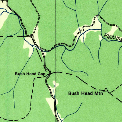 United States Geological Survey Cashes Valley, GA (1935, 24000-Scale) digital map