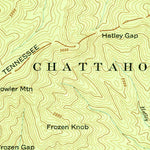 United States Geological Survey Cashes Valley, GA (1946, 24000-Scale) digital map