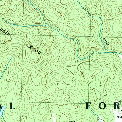United States Geological Survey Cashes Valley, GA (1988, 24000-Scale) digital map