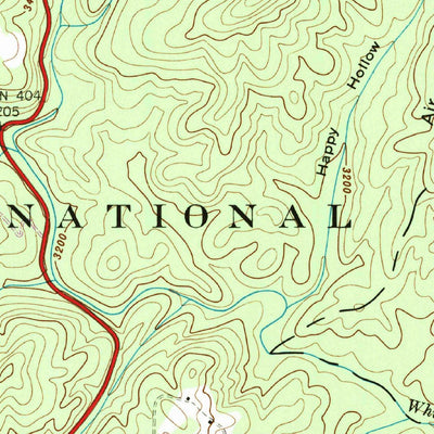 United States Geological Survey Cashiers, NC-SC-GA (1946, 24000-Scale) digital map