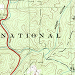 United States Geological Survey Cashiers, NC-SC-GA (1997, 24000-Scale) digital map