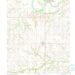 United States Geological Survey Cashion, OK (1970, 24000-Scale) digital map