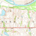 United States Geological Survey Cashion, OK (1970, 24000-Scale) digital map