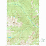 United States Geological Survey Cashmere Mountain, WA (1989, 24000-Scale) digital map