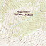 United States Geological Survey Cashmere Mountain, WA (2020, 24000-Scale) digital map